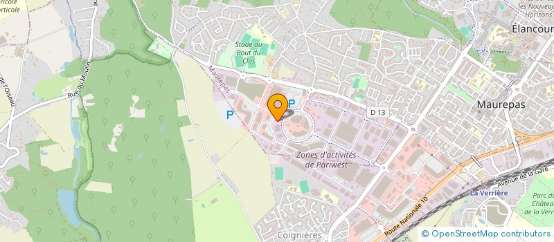 localisation de l'entreprise JERMA à MAUREPAS