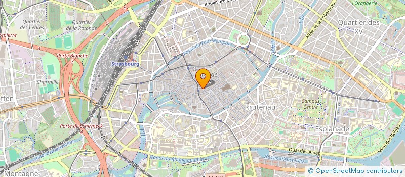 localisation de l'entreprise JERMAR SARL  STRASBOURG