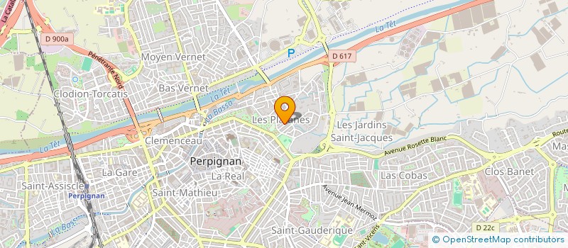 localisation de l'entreprise JERO à PERPIGNAN
