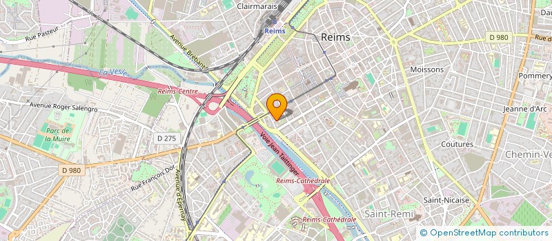 localisation de l'entreprise JEROBOAM  REIMS