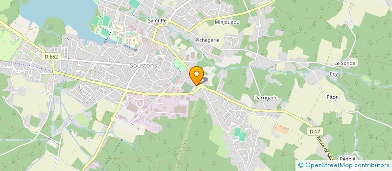 localisation de l'entreprise JEROCLAIRIA  SOUSTONS