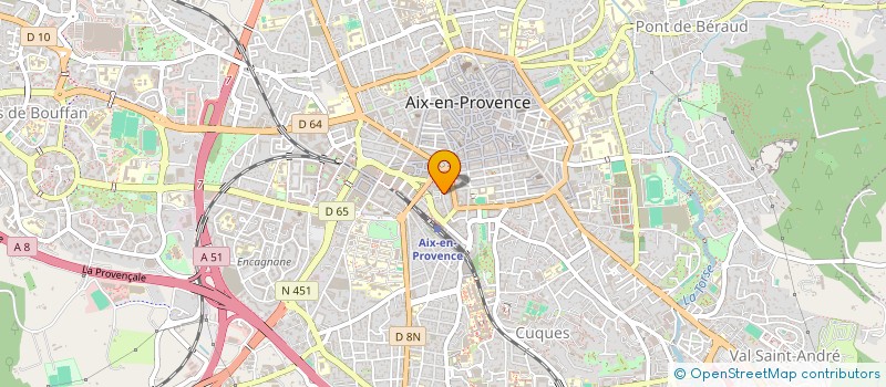 localisation de l'entreprise JERODO à AIX-EN-PROVENCE