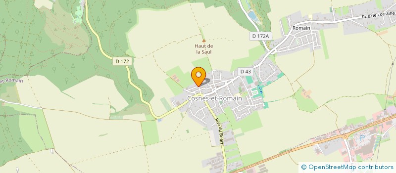 localisation de l'entreprise JEROLUCIE  COSNES-ET-ROMAIN