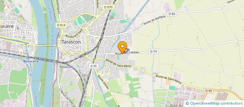 localisation de l'entreprise JEROLYNE  TARASCON