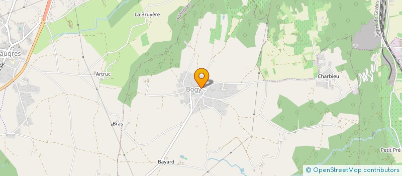 localisation de l'entreprise JEROMA  BOGY