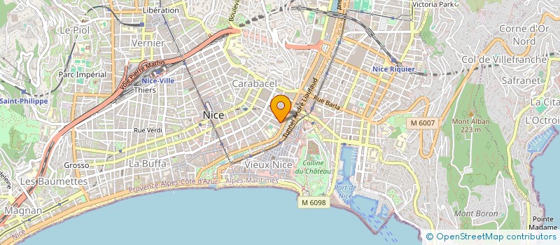 localisation de l'entreprise JEROME à NICE