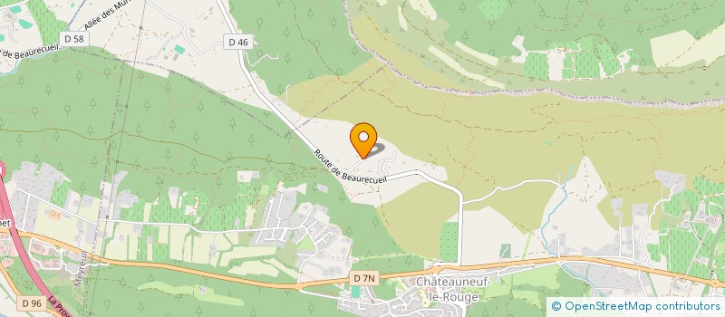 localisation de l'entreprise JEROME  CHATEAUNEUF-LE-ROUGE