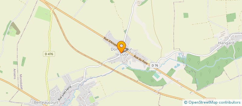 localisation de l'entreprise JEROME BELVAL  DOMART-SUR-LA-LUCE