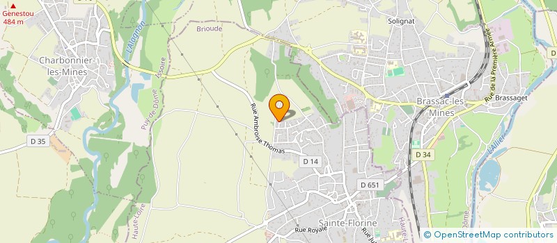 localisation de l'entreprise JEROME BOESCH  SAINTE-FLORINE