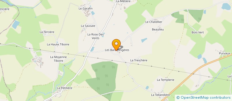 localisation de l'entreprise JEROME BOUDET MENUISERIE à SEVREMOINE