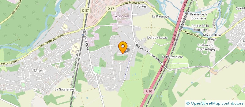 localisation de l'entreprise JEROME COLLECTION  MONTS