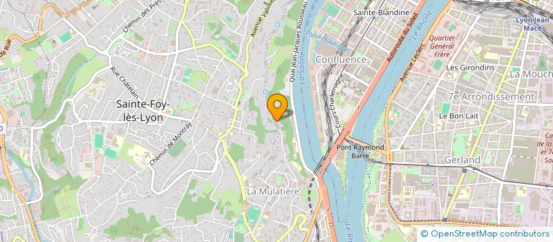 localisation de l'entreprise JEROME COSTES SASU à LA MULATIERE