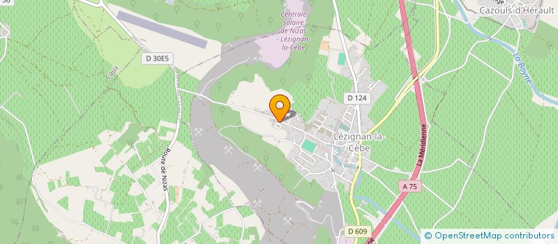 localisation de l'entreprise JEROME D'ORMESSON ASSOCIES à LEZIGNAN-LA-CEBE