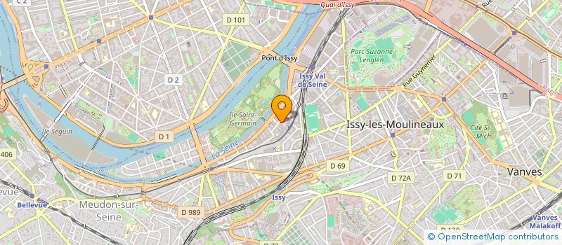 localisation de l'entreprise JEROME DANGER CONSULTING à ISSY-LES-MOULINEAUX