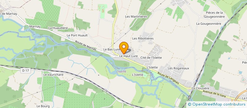 localisation de l'entreprise JEROME & DELPHINE à AZAY-LE-RIDEAU