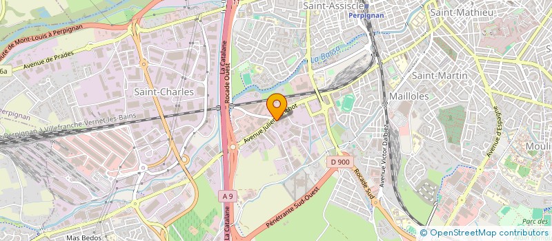 localisation de l'entreprise JEROME DISTRIBUTION  PERPIGNAN