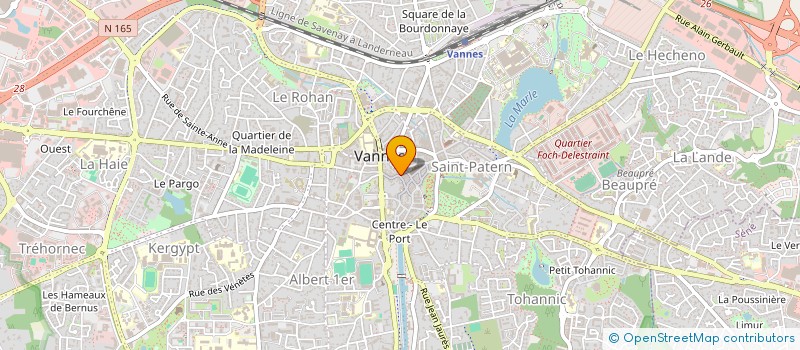 localisation de l'entreprise JEROME ET LES FILLES à VANNES