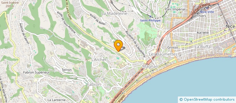 localisation de l'entreprise JEROME FARAILL CST à NICE