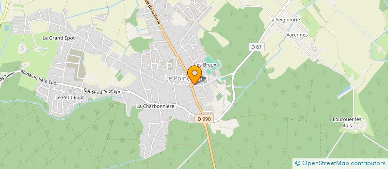 localisation de l'entreprise JEROME FORMATIONS à LE POINCONNET