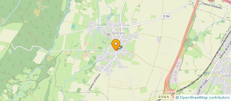 localisation de l'entreprise JEROME FREITAS  AZEREIX