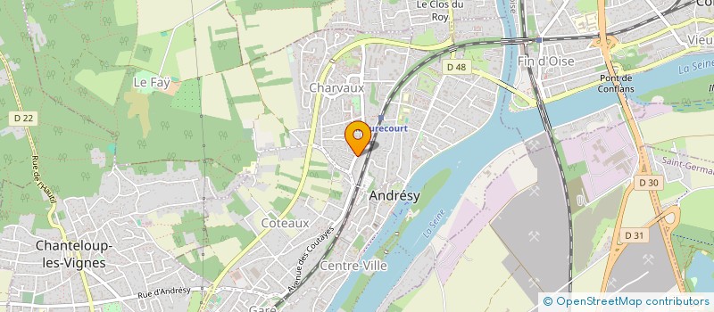 localisation de l'entreprise JEROME GAUTRY ELECTRICITE  JOUY-LE-MOUTIER