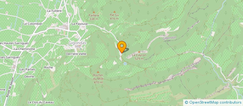 localisation de l'entreprise JEROME INVEST  GIGONDAS