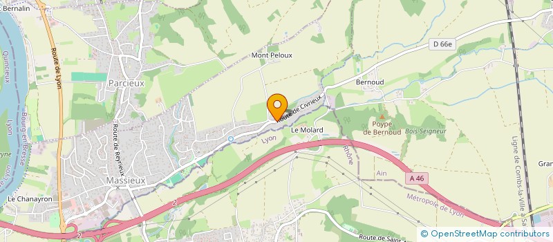 localisation de l'entreprise JEROME LAUNAY SOCIETE  TREVOUX