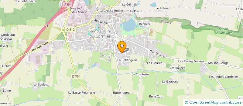 localisation de l'entreprise JEROME LEA JAN  SAINT-AUBIN-DU-CORMIER