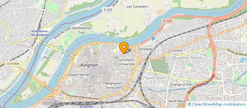 localisation de l'entreprise JEROME LEONARDON ARCHITECTE  AVIGNON