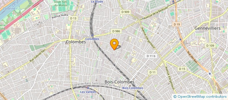 localisation de l'entreprise JEROME LEVY STUDIO à COLOMBES
