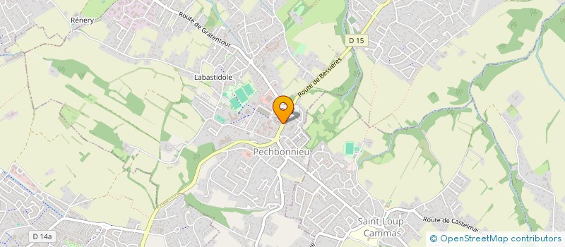 localisation de l'entreprise JEROME LEYN OPTICIEN  PECHBONNIEU