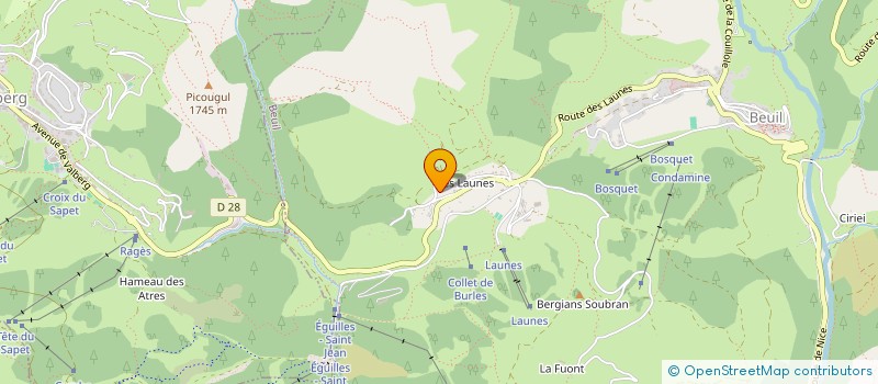 localisation de l'entreprise JEROME MAGALON  BEUIL