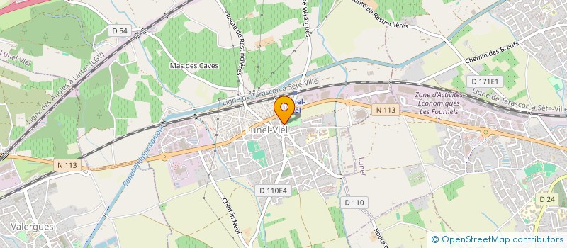 localisation de l'entreprise JEROME MARMOT-AMO  LUNEL-VIEL