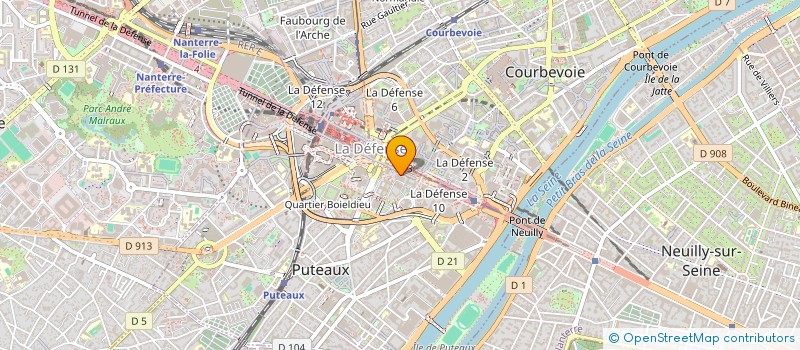 localisation de l'entreprise JEROME MARTINEZ DIFFERENTLY DRESSED  PUTEAUX