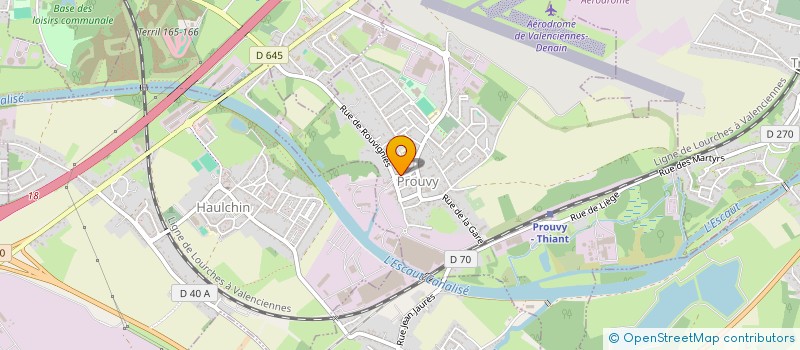 localisation de l'entreprise JEROME MASSON  HAULCHIN