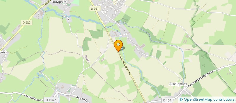 localisation de l'entreprise JEROME MECANO  AUDIGNIES