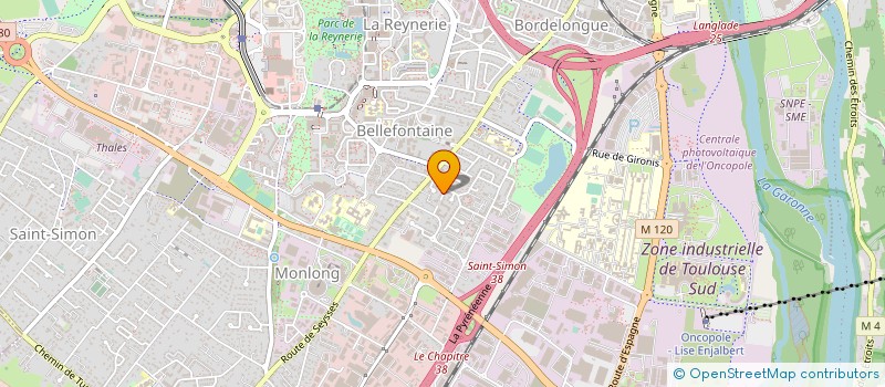 localisation de l'entreprise JEROME MOULIN à TOULOUSE
