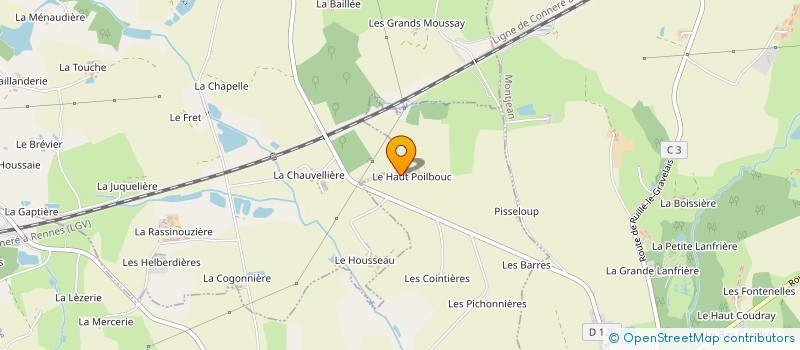 localisation de l'entreprise JEROME PELLE  MONTJEAN