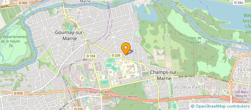 localisation de l'entreprise JEROME PETIT CONSULTING  CHAMPS-SUR-MARNE