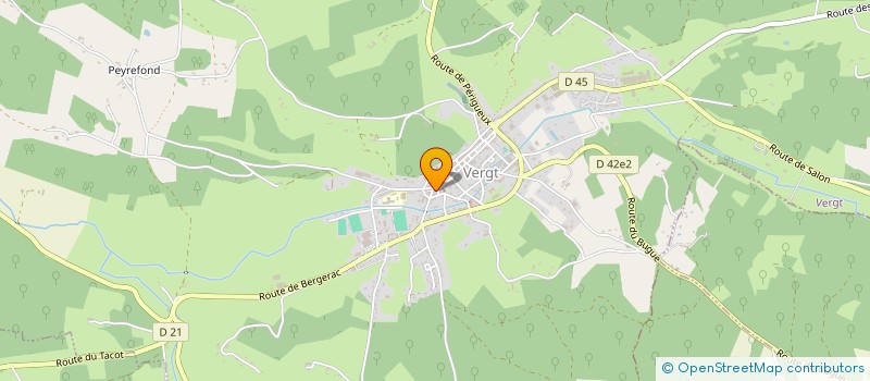 localisation de l'entreprise JEROME PHEULPIN  VERGT