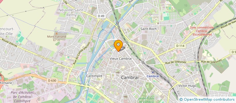 localisation de l'entreprise JEROME PLAISIER AVOCAT  CAMBRAI