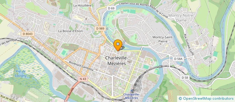 localisation de l'entreprise JEROME RAMOS PRODUCTION  CHARLEVILLE-MEZIERES