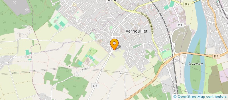 localisation de l'entreprise JEROME SANDER ACTUARIAT à VERNOUILLET