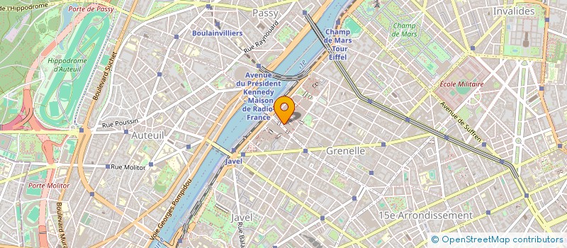 localisation de l'entreprise JEROME SAVOYAUD ARCHITECTE  PARIS