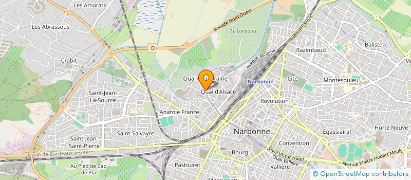 localisation de l'entreprise JEROME SLOT  SALLELES-D'AUDE