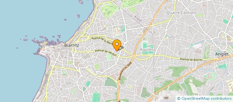 localisation de l'entreprise JEROME THUILLIER à BIARRITZ