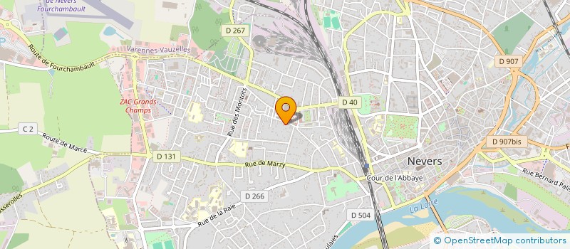 localisation de l'entreprise JEROME TORRES à NEVERS