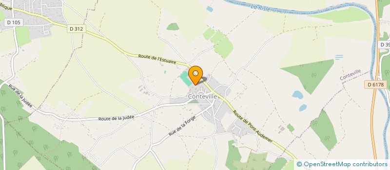 localisation de l'entreprise JEROME TOURNACHE TERRASSEMENT  CONTEVILLE