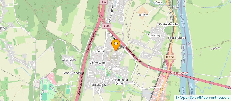 localisation de l'entreprise JEROMES CONCEPT L&C  MACON