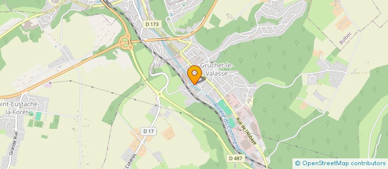 localisation de l'entreprise JEROMI à GRUCHET-LE-VALASSE